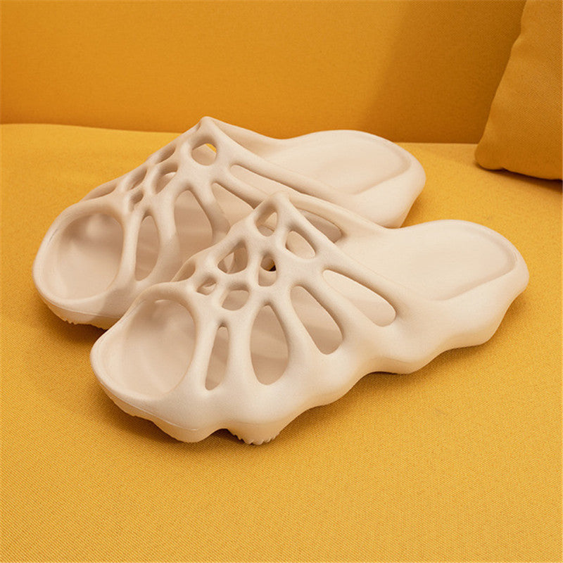 Thick Sole Hallow Outdoor Yeezy Beach Slippers