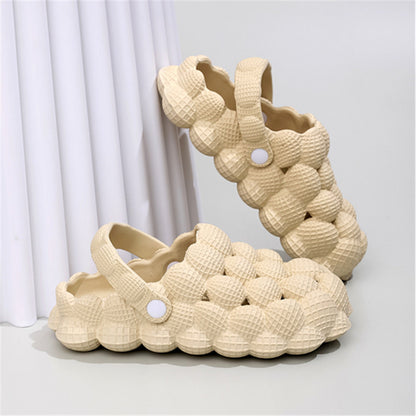 Soft Sole Bubble Clogs Lightweight Slippers