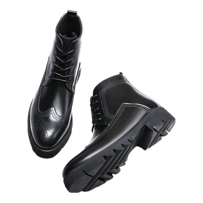 Men's Stylish British Leather Martin Boots