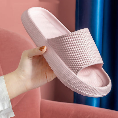 Soft Thick Bottom Cloud Cushion Slippers