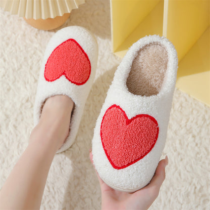 Valentine's Plush Comfy Cozy Home Slippers